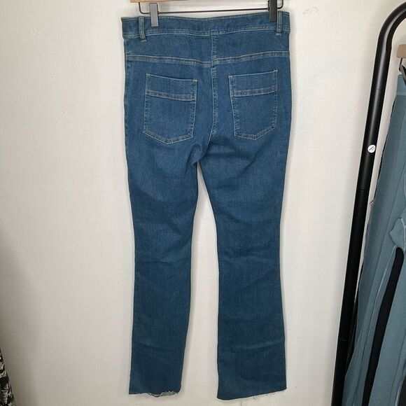 Veronica Beard Zippered Pocket Denim - Picture 2 of 7